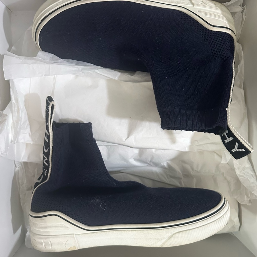 Givenchy Black Knit High-Top Sneakers